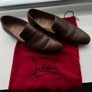 Christian Loubitan loafers size 9.